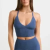 Tanktop aus grobem Strick in Washed Navy Tanktop aus grobem Strick in Washed Navy