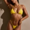 Recife Triangel-Bikinioberteil in Goldgelb Recife Triangel-Bikinioberteil in Goldgelb