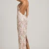 Tavira Maxikleid mit U-Ausschnitt und Rückenausschnitt, verziert, in Elfenbein Tavira Maxikleid mit U-Ausschnitt und Rückenausschnitt, verziert, in Elfenbein