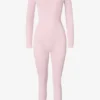 Thermo-Base-Layer-Jumpsuit in Powder Pink