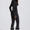 Thermo-Leggings in Schwarz mit Leopardenmuster Thermo-Leggings in Schwarz mit Leopardenmuster