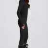 Thermo-Leggings in Schwarz mit Leopardenmuster Thermo-Leggings in Schwarz mit Leopardenmuster