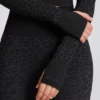 Thermo-Oberteil in Schwarz mit Leopardenmuster Thermo-Oberteil in Schwarz mit Leopardenmuster