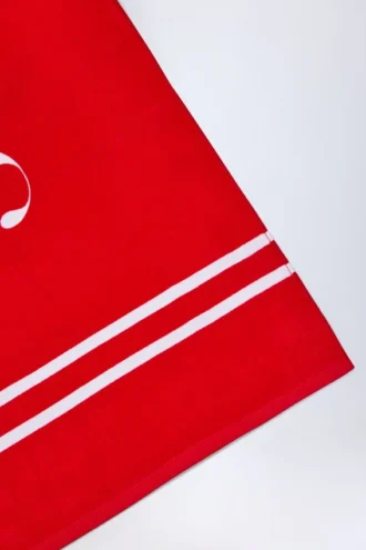 Toalla Logo Strandtuch in Fiery Red