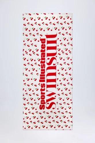 Toalla Logo Strandtuch mit Kirschprint Toalla Logo Strandtuch mit Kirschprint