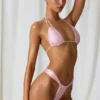 Tropics Triangel-Bikini-Oberteil mit doppelten Trägern in Zartrosa Tropics Triangel-Bikini-Oberteil mit doppelten Trägern in Zartrosa