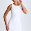 Valetta Minikleid mit drapiertem Rückenausschnitt in Weiß Valetta Minikleid mit drapiertem Rückenausschnitt in Weiß