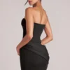 Veda Bandeau-Bodycon-Minikleid in Schwarz Veda Bandeau-Bodycon-Minikleid in Schwarz