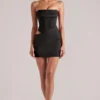 Veda Bandeau-Bodycon-Minikleid in Schwarz Veda Bandeau-Bodycon-Minikleid in Schwarz