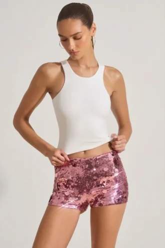 Velle Modal Racerback Tanktop in Weiß