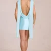 Venya Drapiertes Minikleid in zartem Aqua Venya Drapiertes Minikleid in zartem Aqua