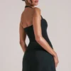 Vita Longline-Halteroberteil in Schwarz Vita Longline-Halteroberteil in Schwarz
