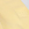 Weite Jogginghose aus geripptem Strick in Lemon