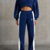 Weite Jogginghose in Navy