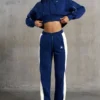 Weite Jogginghose in Navy