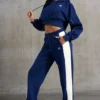 Weite Jogginghose in Navy
