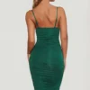You’re My Type – Midi-Kleid mit Cowl-Ausschnitt und Rüschen in Grün You’re My Type – Midi-Kleid mit Cowl-Ausschnitt und Rüschen in Grün