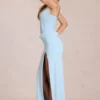 Zalia Spitzenkorsett-Maxikleid in Puderblau Zalia Spitzenkorsett-Maxikleid in Puderblau