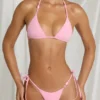 Zayana Triangel-Bikinioberteil in Zuckerwatte-Rosa Zayana Triangel-Bikinioberteil in Zuckerwatte-Rosa