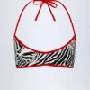 Zuma Wende-Bikini-Oberteil mit Neckholder in Zebradruck Zuma Wende-Bikini-Oberteil mit Neckholder in Zebradruck