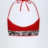 Zuma Wende-Bikini-Oberteil mit Neckholder in Zebradruck Zuma Wende-Bikini-Oberteil mit Neckholder in Zebradruck