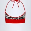 Zuma Wende-Bikini-Oberteil mit Neckholder in Zebradruck Zuma Wende-Bikini-Oberteil mit Neckholder in Zebradruck